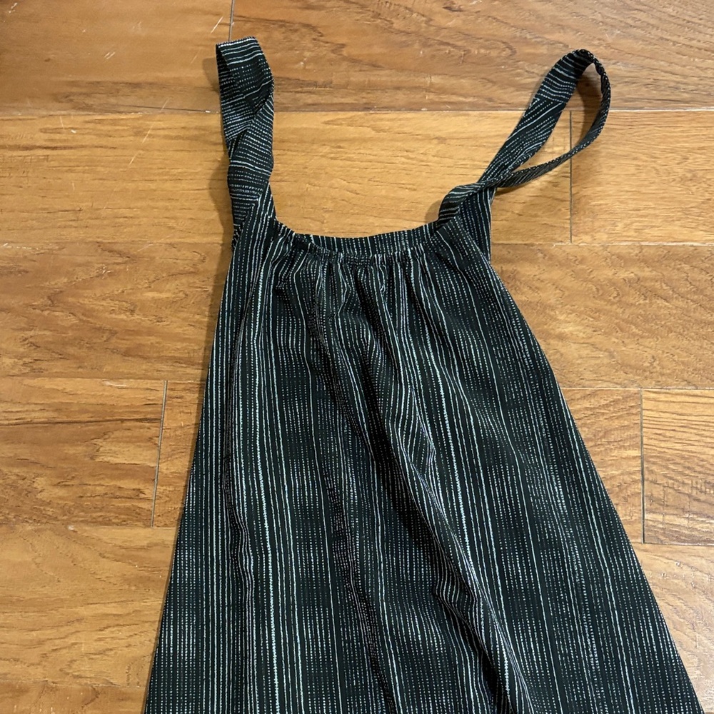 Athleta Amara Black Striped Crossback Maxi Dress - Women - Picture 2 of 3